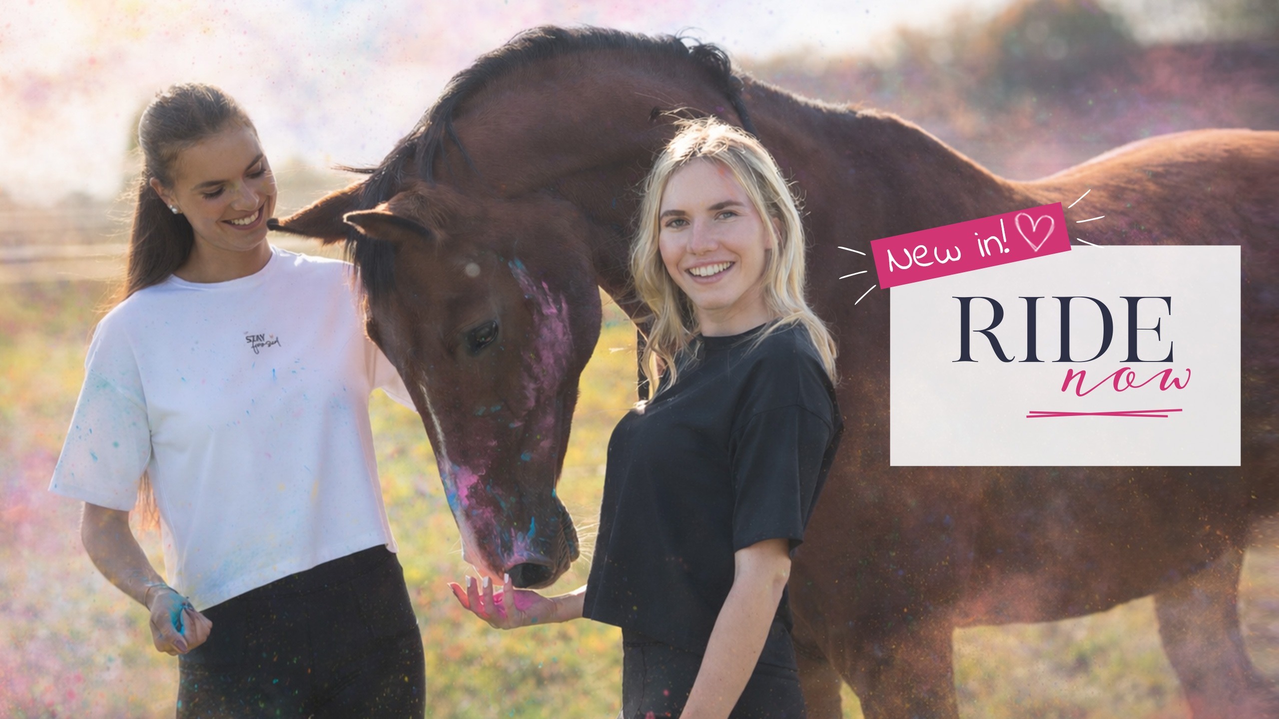 Entdecke die neue RIDE now Kollektion.